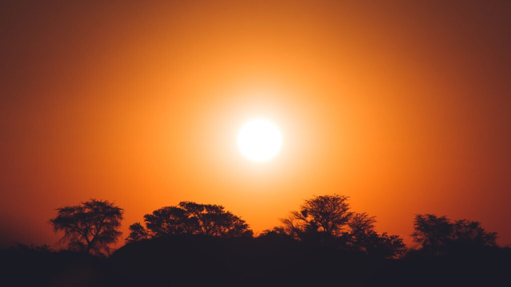 Sunset – Namibia