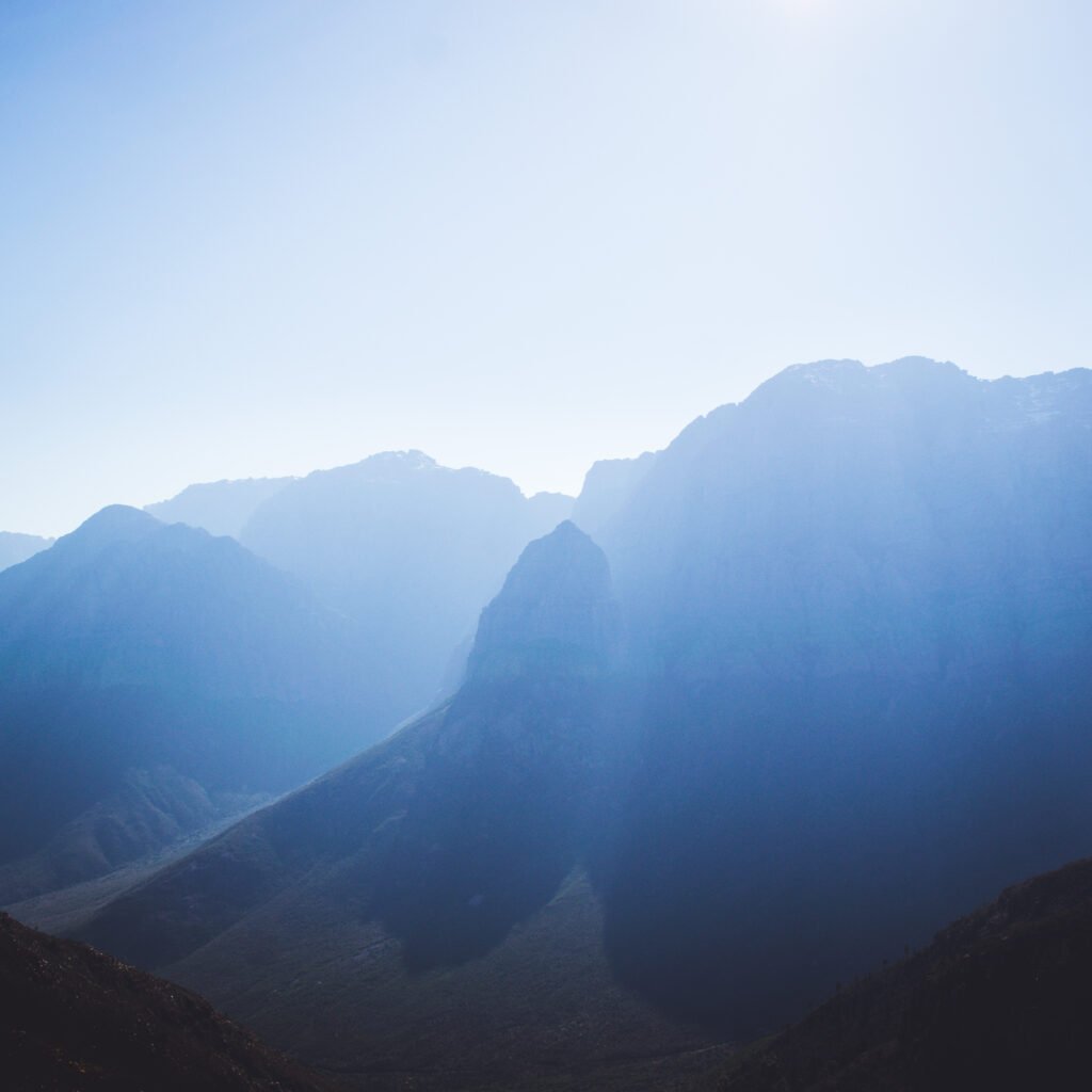 Blue mountain