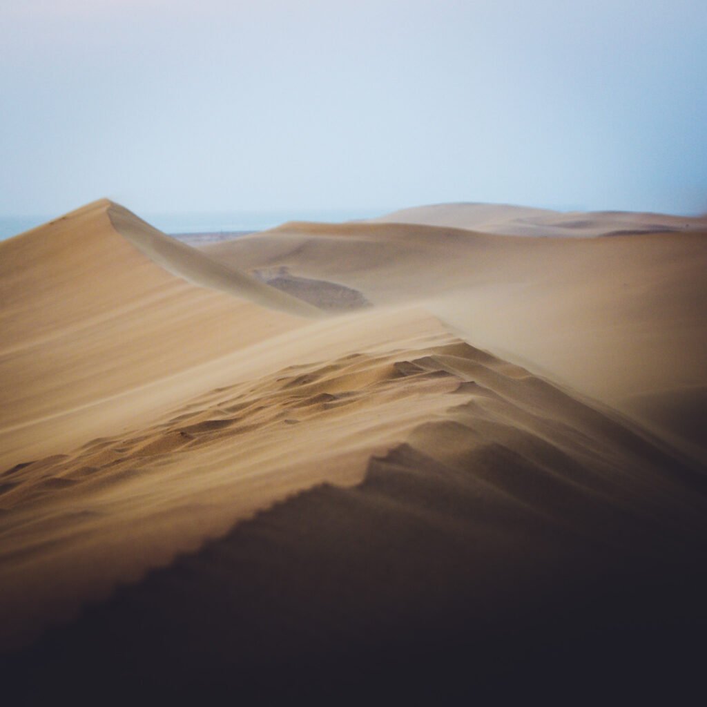 Sand dunes – Swakopmund, Namibia