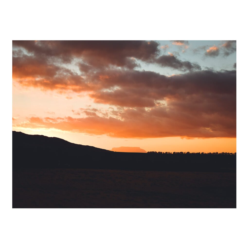 Table Mountain Sunset