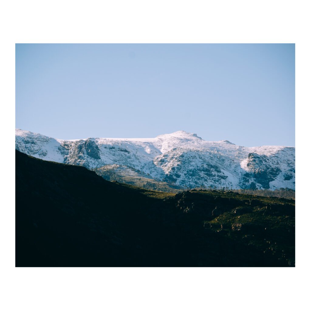 Snowy mountains