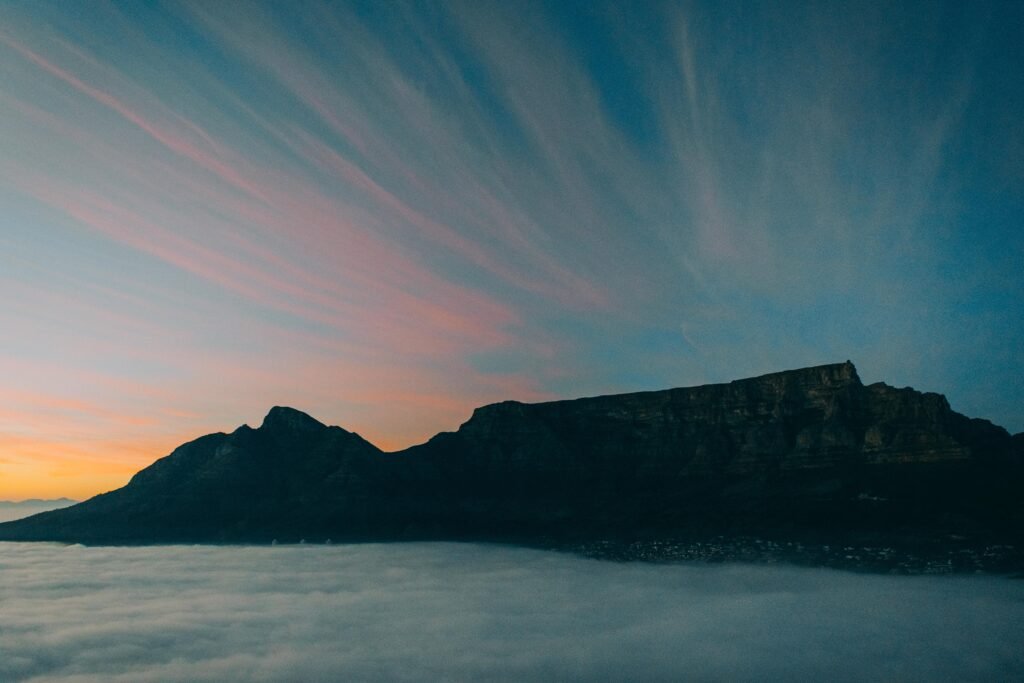 Above the clouds