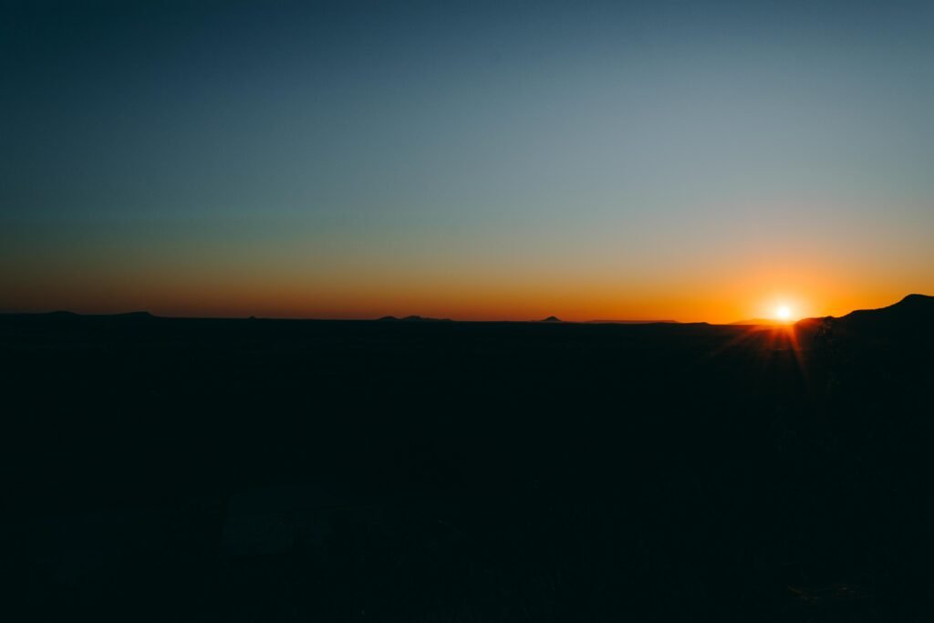 Namibian sunrise