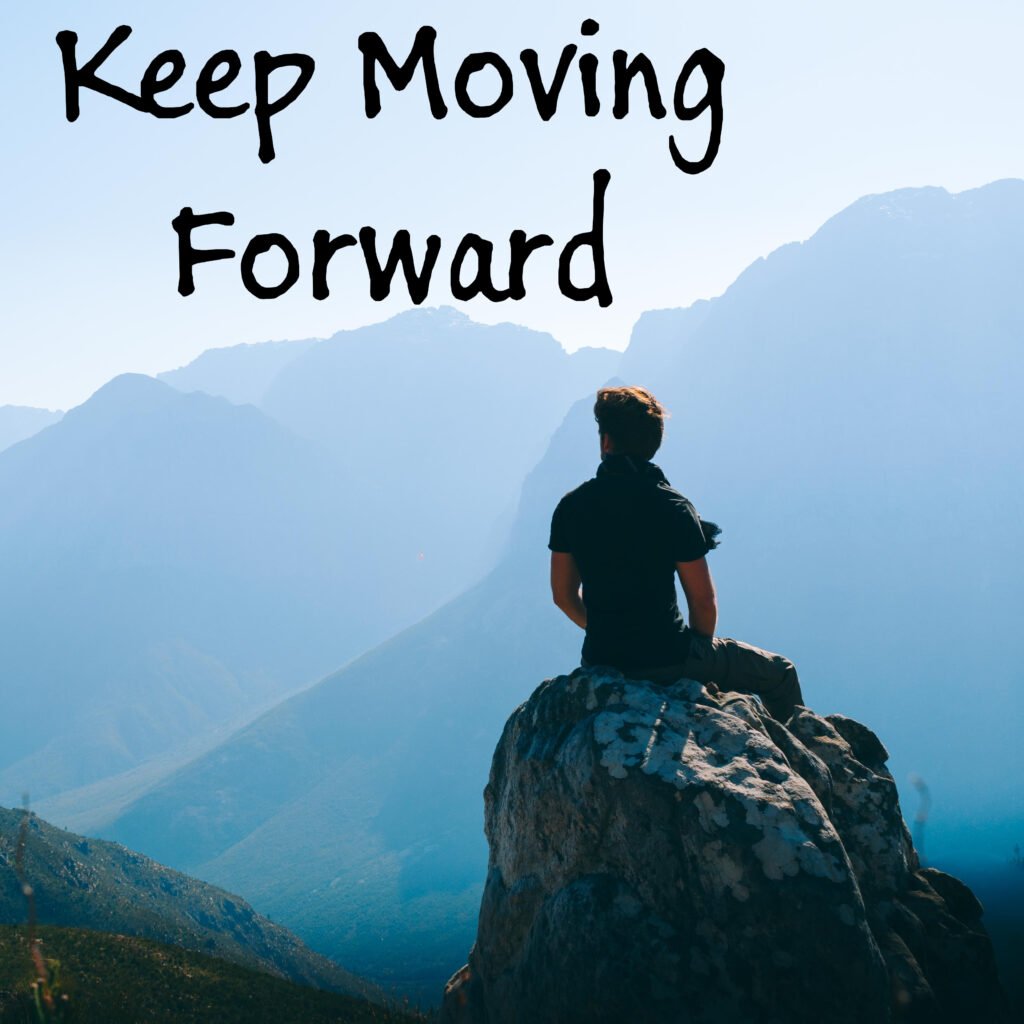 Creative inspiration – Keep moving forward
