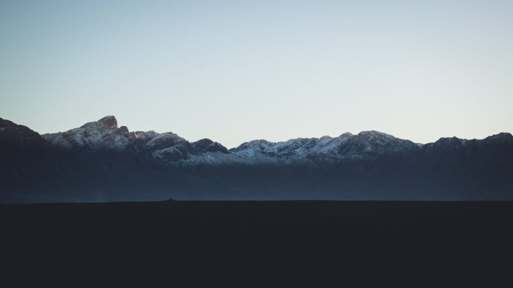 Snowy vista